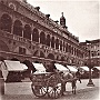 Carretto in Piazza delle Erbe. 1900ca. (Oscar Mario Zatta)